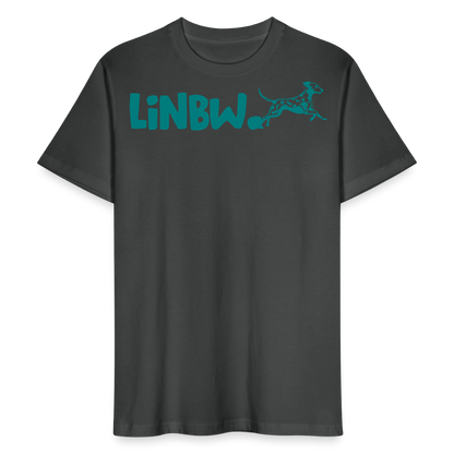 LiNBW. Männer T-Shirt Life is not just black and white - Anthrazit