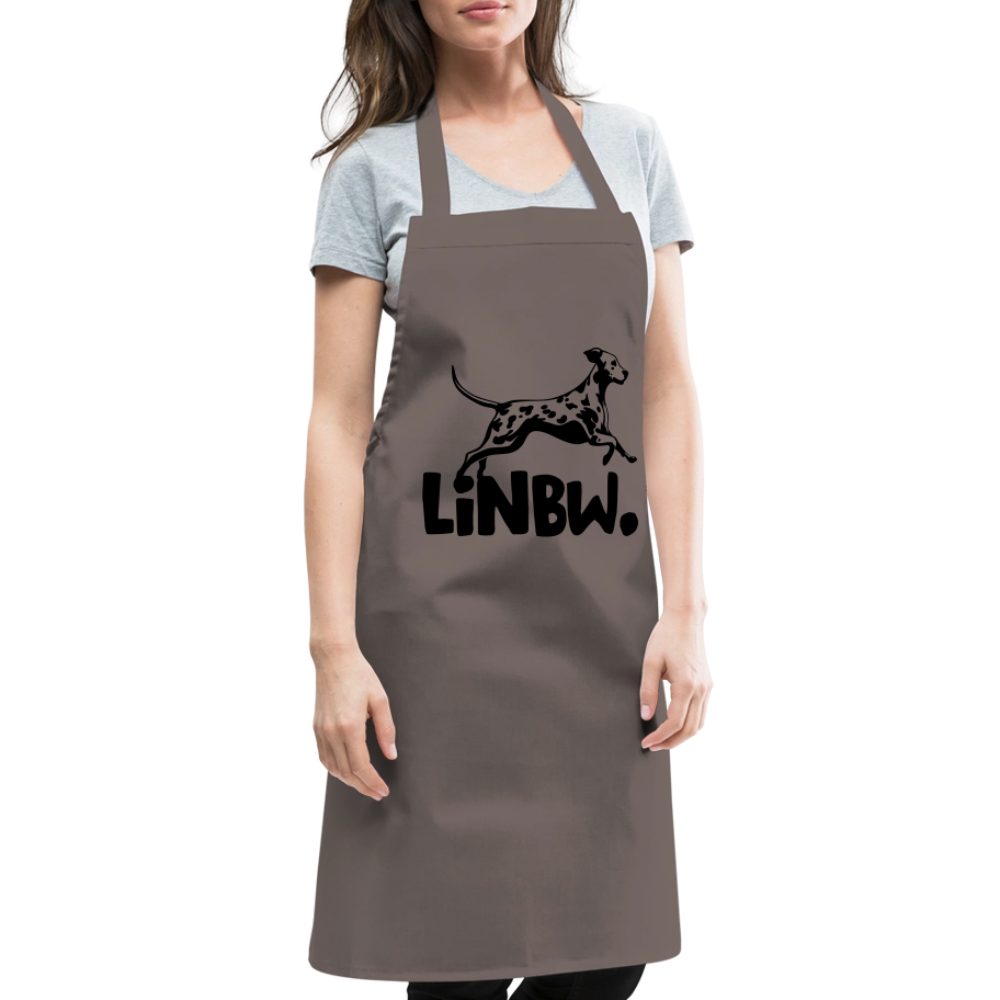 Kochschürze mit LINBW-Logo – schlicht, stilvoll & bewusst - Grau