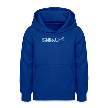 LiNBW. Teenager Hoodie Life is not just black and white - Royalblau