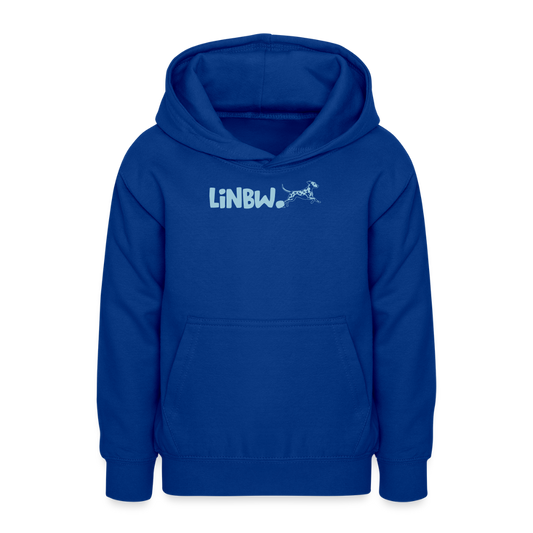 LiNBW. Teenager Hoodie Life is not just black and white - Royalblau