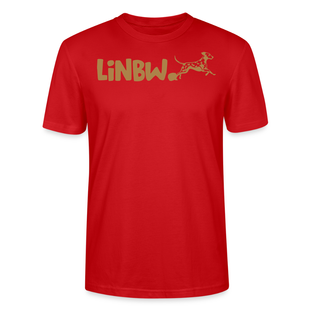LiNBW. Männer T-Shirt Life is not just black and white - Rot