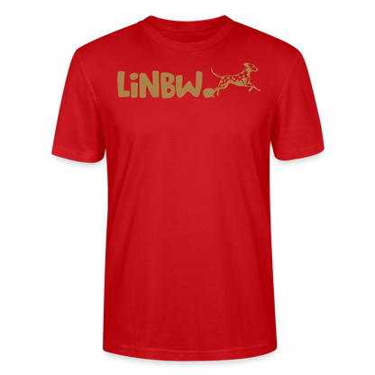 LiNBW. Männer T-Shirt Life is not just black and white - Rot