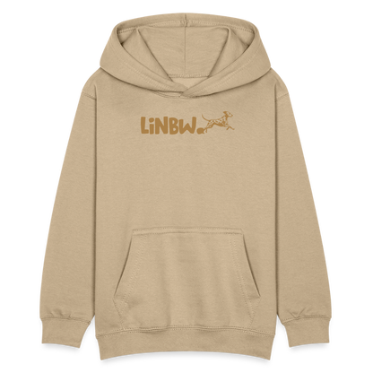 LiNBW. Teenager Hoodie Life is not just black and white - Sand