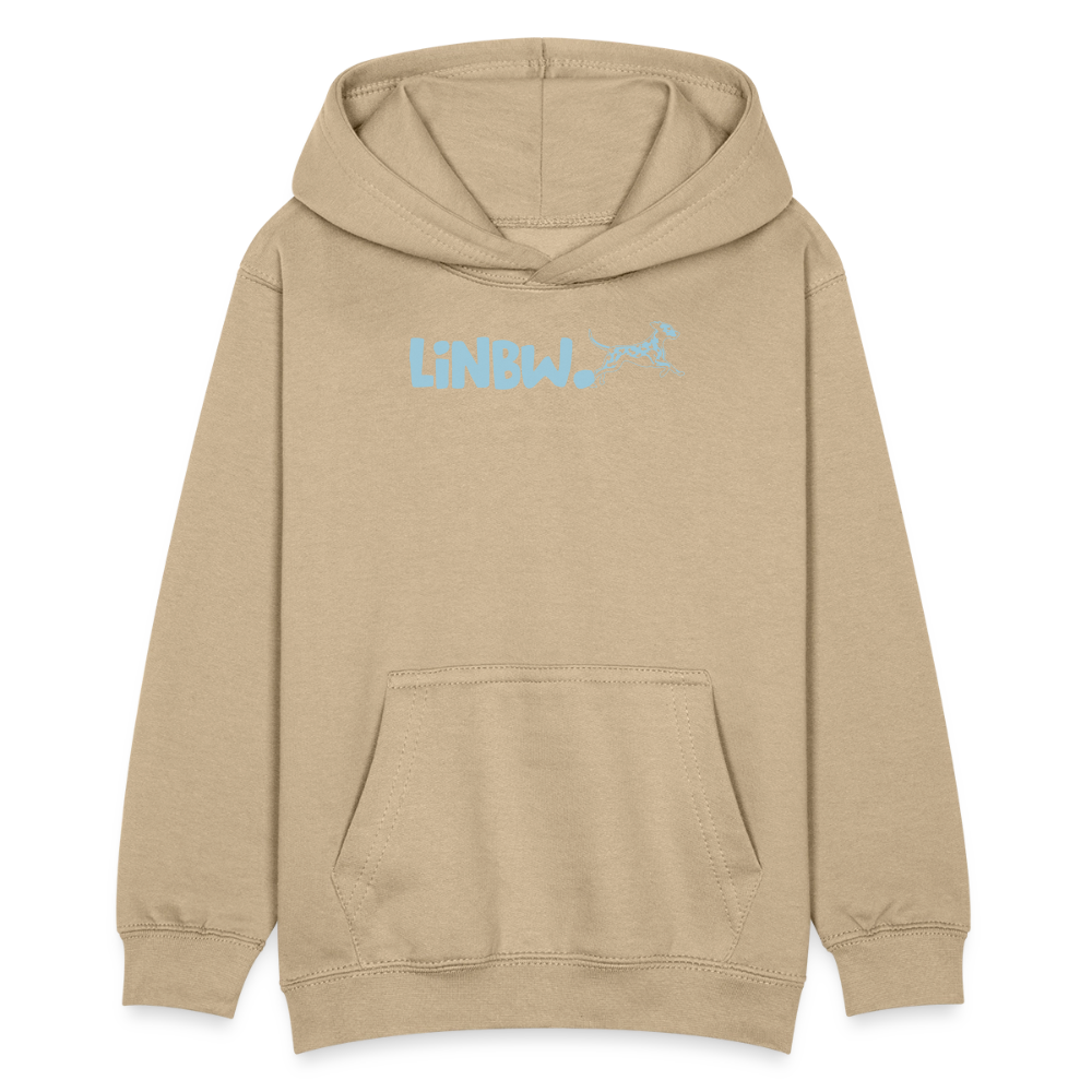 LiNBW. Teenager Hoodie Life is not just black and white - Sand