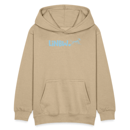LiNBW. Teenager Hoodie Life is not just black and white - Sand