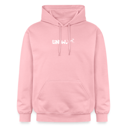 LiNBW. Männer & Frauen Hoodie Life is not just black and white - Hellrosa