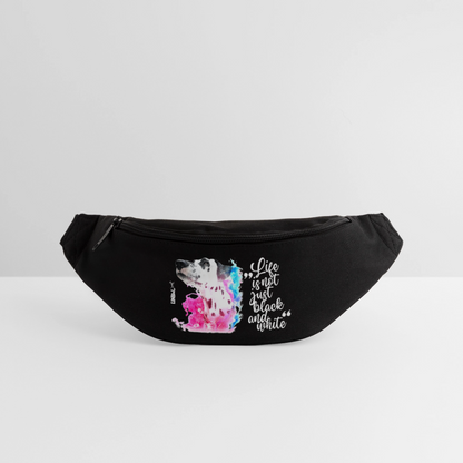 LiNBW. Gürteltasche Dalmatiner Life is not just black and white - Schwarz