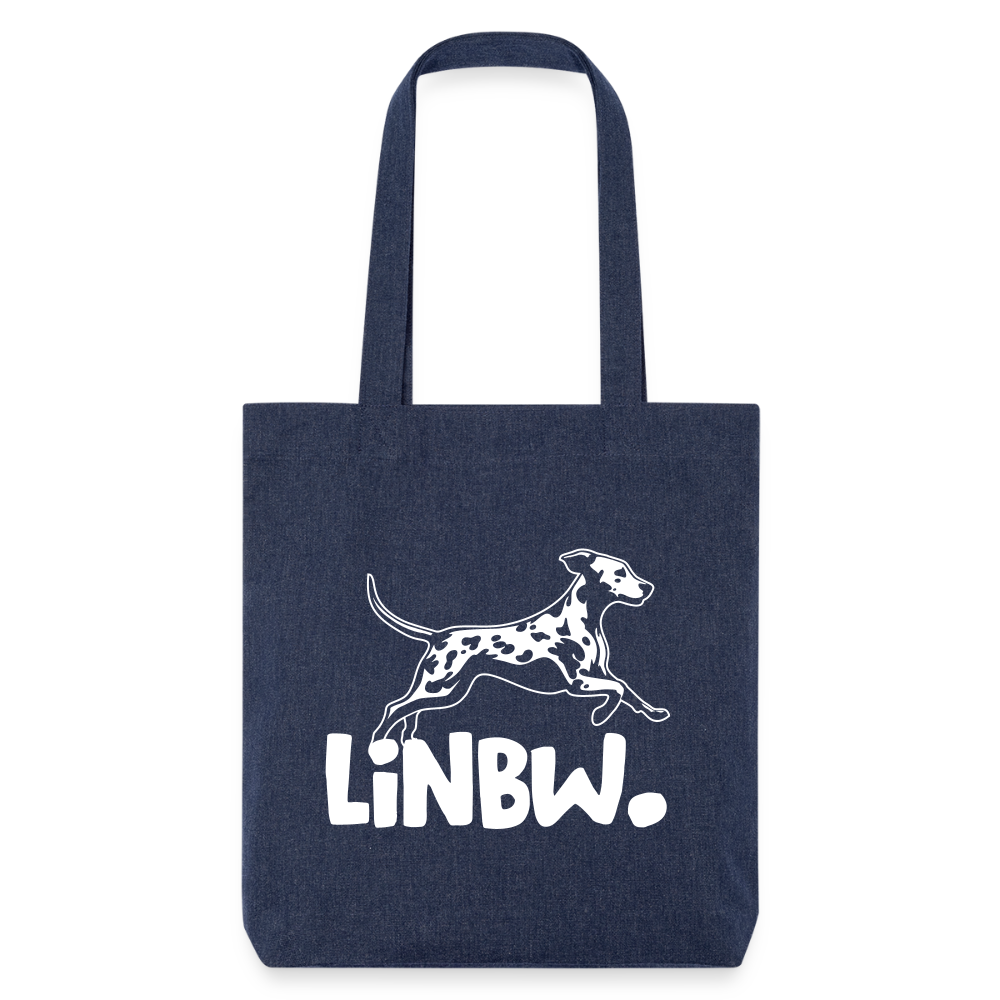 LiNBW. Stoffbeutel - melange Blue