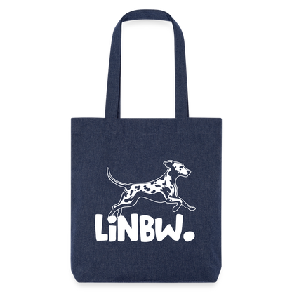 LiNBW. Stoffbeutel - melange Blue
