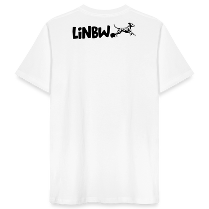 LiNBW. Männer T-Shirt Life is not just black and white - Weiß