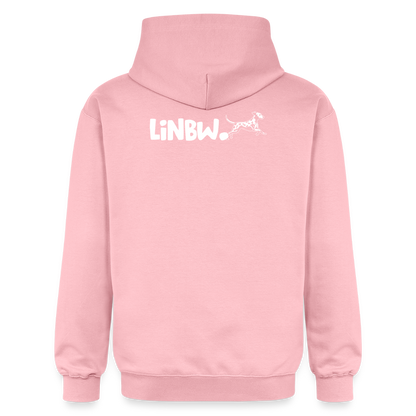 LiNBW. Männer & Frauen Hoodie Life is not just black and white - Hellrosa