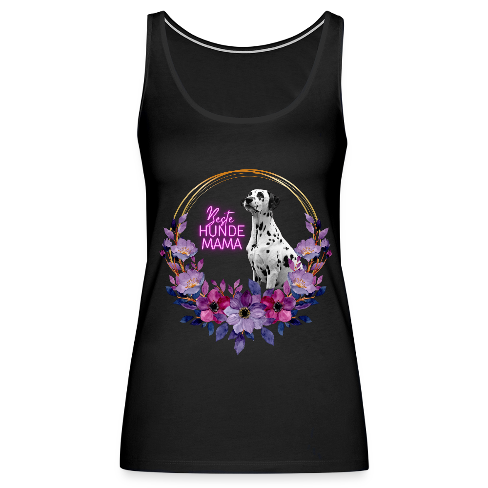 LiNBW. Frauen Tank-Top Beste Hundemama - Schwarz