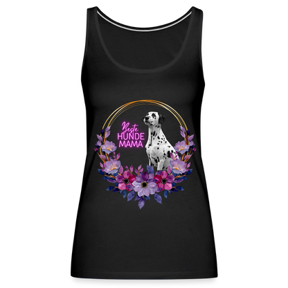 LiNBW. Frauen Tank-Top Beste Hundemama - Schwarz