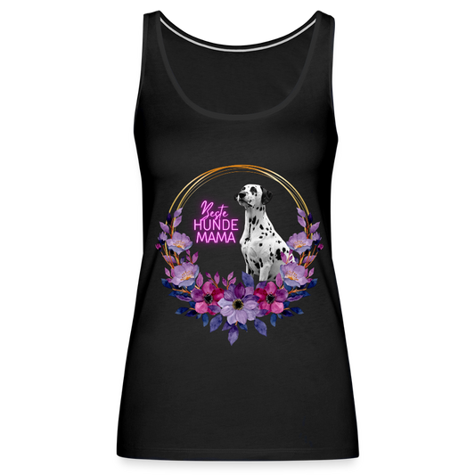 LiNBW. Frauen Tank-Top Beste Hundemama - Schwarz