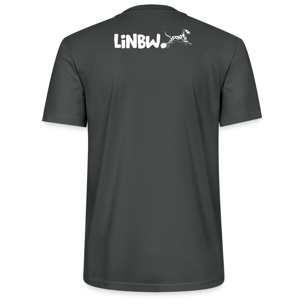 LiNBW. Männer T-Shirt Life is not just black and white - Anthrazit