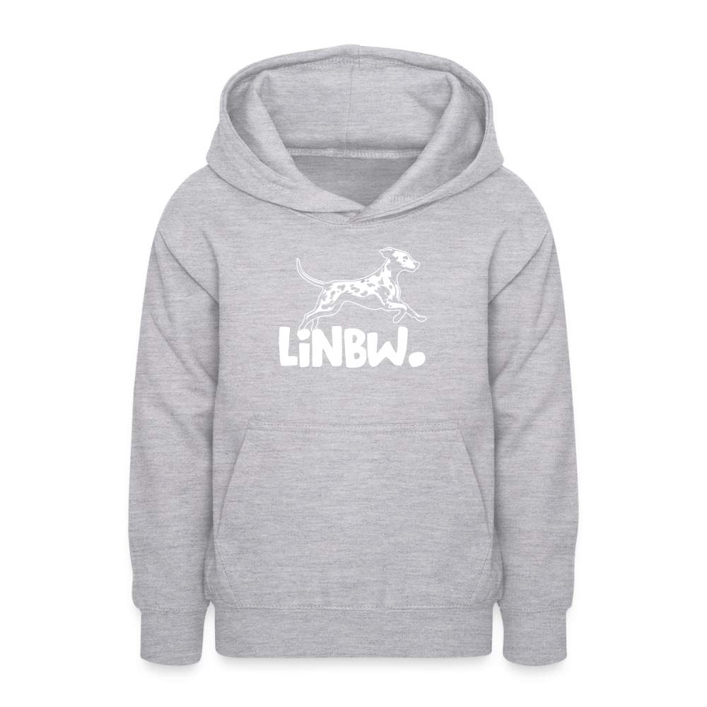 LiNBW. Teenager Hoodie - Hellgrau meliert