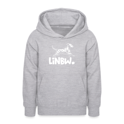 LiNBW. Teenager Hoodie - Hellgrau meliert