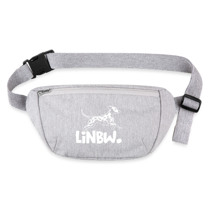 LiNBW. Recycelte Gürteltasche - Grau meliert