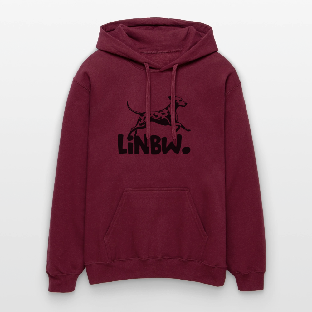 LiNBW. Männer & Frauen Hoodie - Maroon