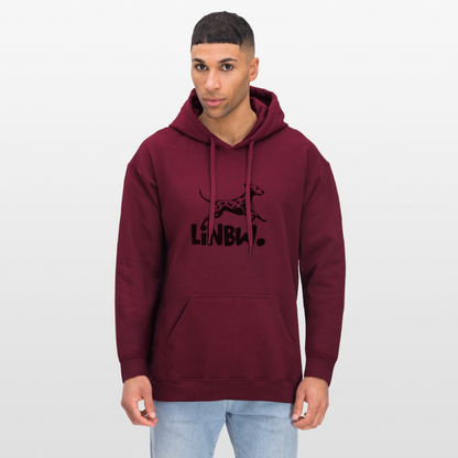 LiNBW. Männer & Frauen Hoodie - Maroon