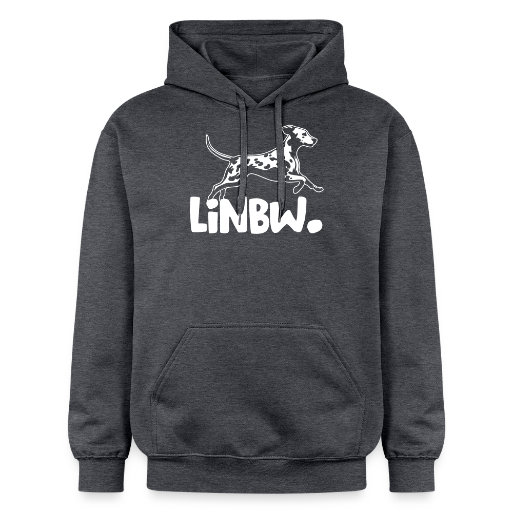 LiNBW. Männer & Frauen Hoodie - Dunkelgrau meliert