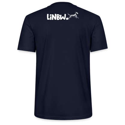 LiNBW. Männer T-Shirt Life is not just black and white - Navy