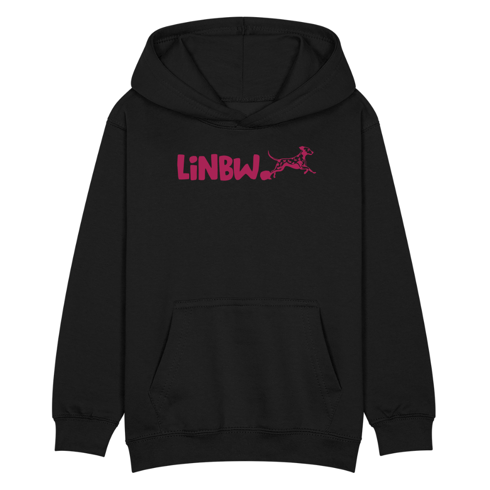 LiNBW. Kinder Hoodie Life is not just black and white - Schwarz