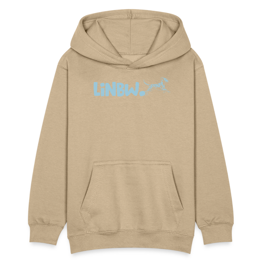 LiNBW. Kinder Hoodie Life is not just black and white - Sand