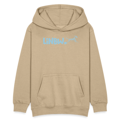 LiNBW. Kinder Hoodie Life is not just black and white - Sand
