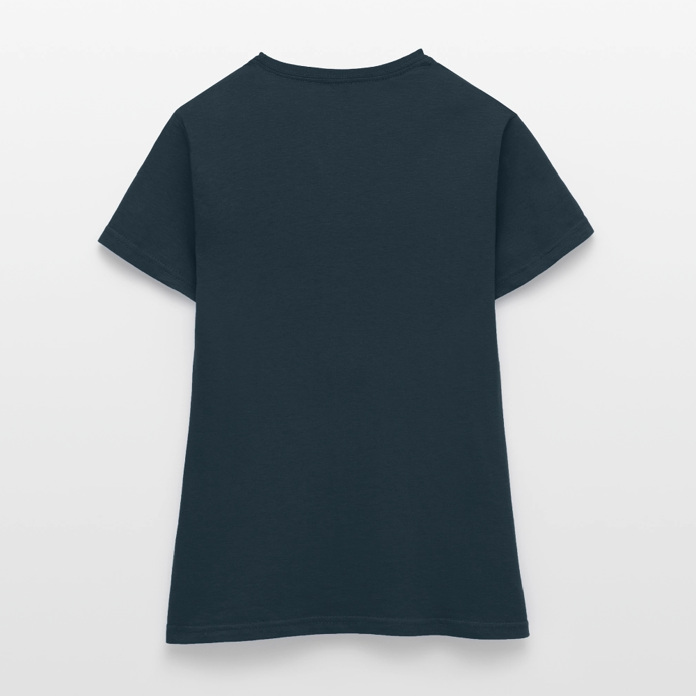 LiNBW. Frauen T-Shirt Schnurren ist mein Soundtrack - Navy