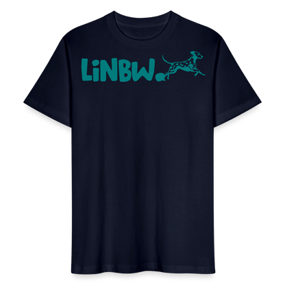 LiNBW. Männer T-Shirt Life is not just black and white - Navy