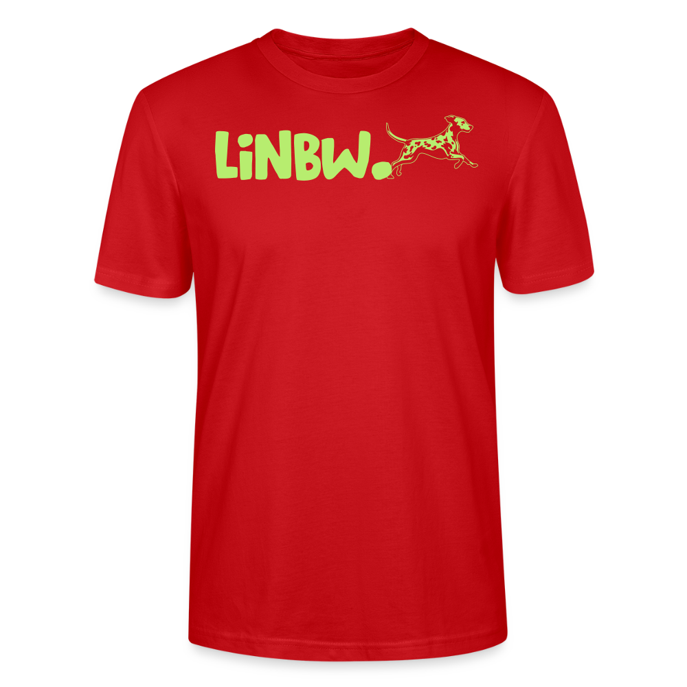 LiNBW. Männer T-Shirt Life is not just black and white - Rot