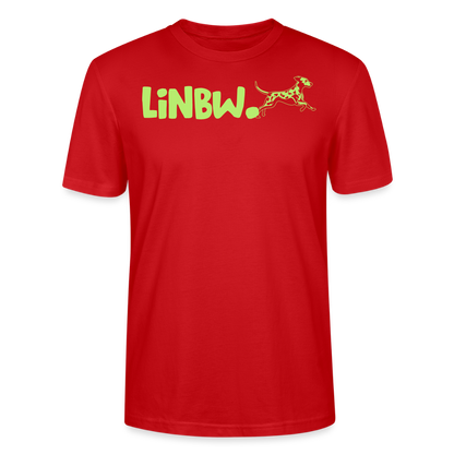 LiNBW. Männer T-Shirt Life is not just black and white - Rot