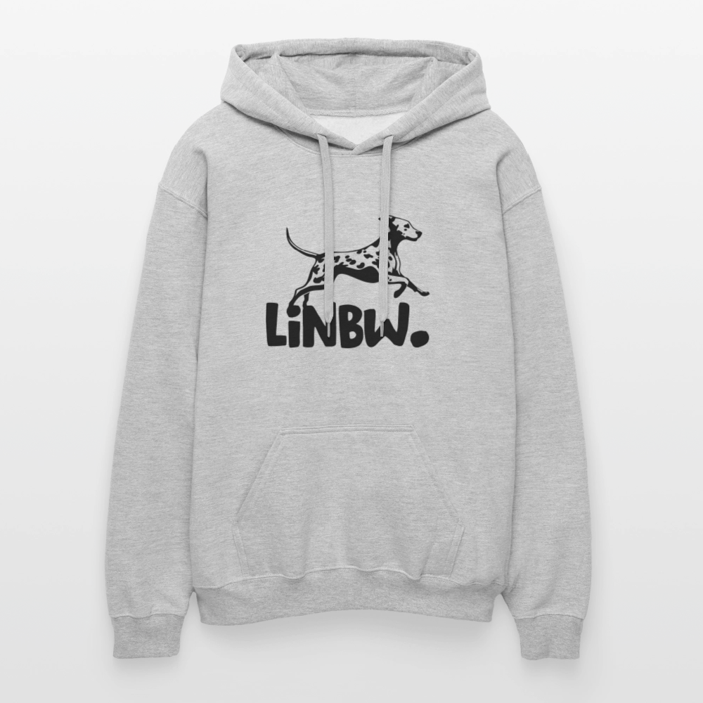 LiNBW. Männer & Frauen Hoodie - Hellgrau meliert