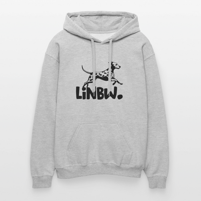 LiNBW. Männer & Frauen Hoodie - Hellgrau meliert