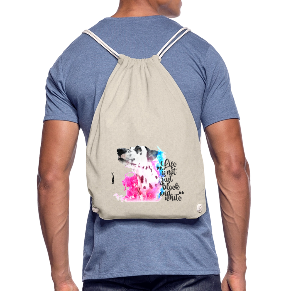 LiNBW. Turnbeutel Dalmatiner Life is not just black and white - Natur