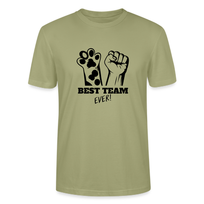 LiNBW. Männer T-Shirt Best Team Ever - Nebelgrün