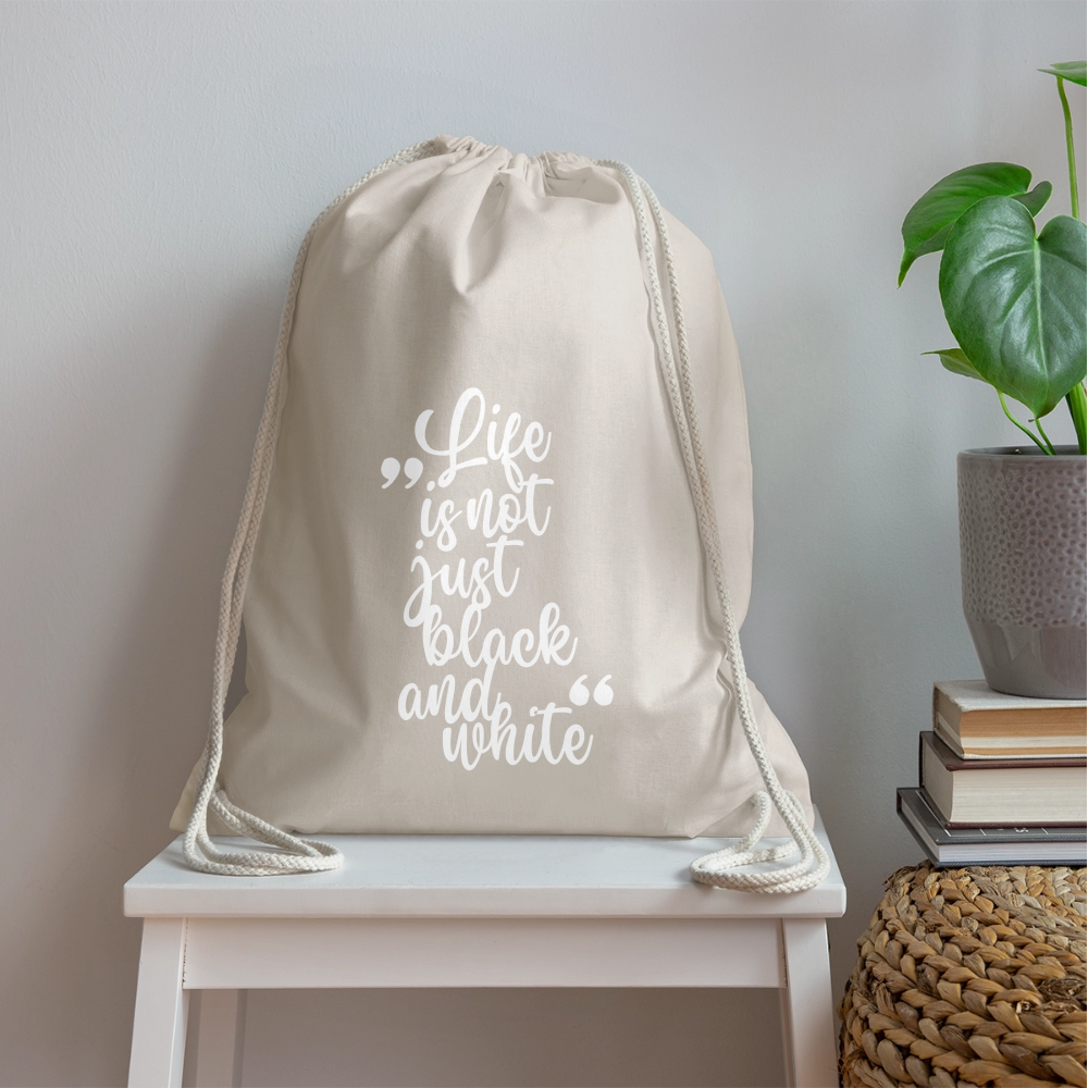 LiNBW. Turnbeutel Life is not just black and white - Natur