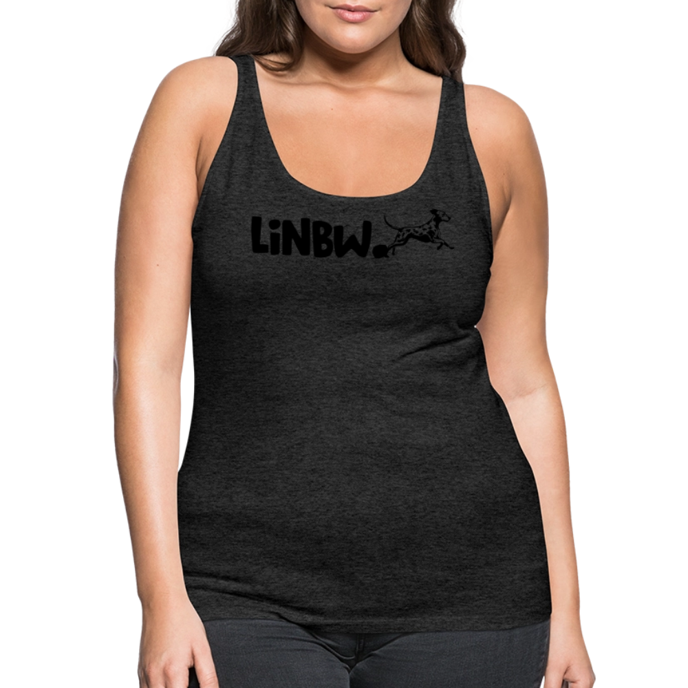 LiNBW. Frauen Tank-Top Life is not just black and white - Anthrazit