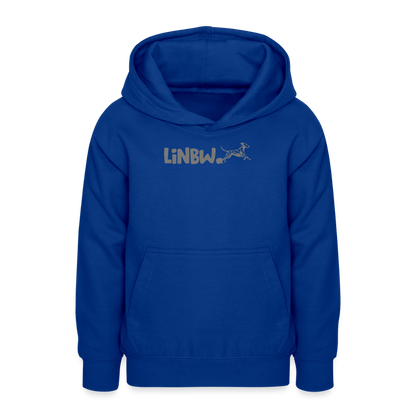LiNBW. Teenager Hoodie Life is not just black and white - Royalblau
