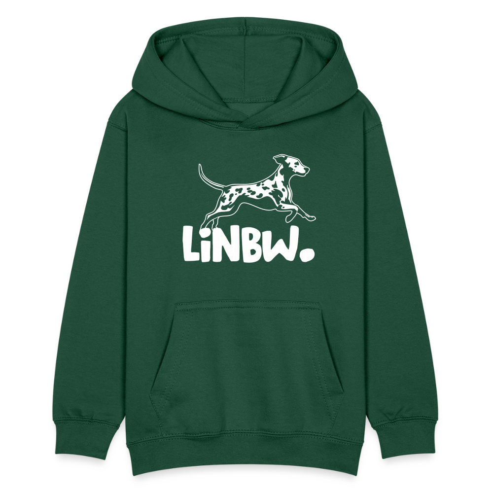 LiNBW. Teenager Hoodie - Flaschengrün