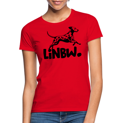 LiNBW. Frauen T-Shirt - Rot