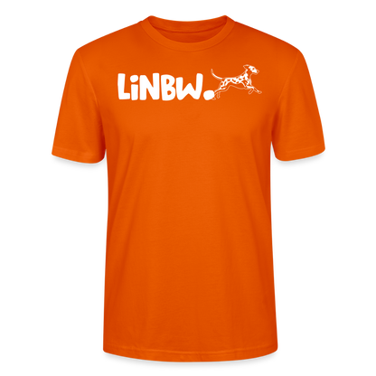 LiNBW. Männer T-Shirt Life is not just black and white - Tieforange