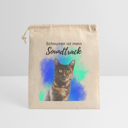 LiNBW. Baumwollbeutel Schnurren ist mein Soundtrack - Natur