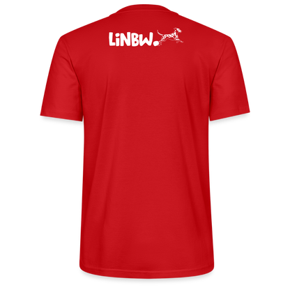 LiNBW. Männer T-Shirt Life is not just black and white - Rot