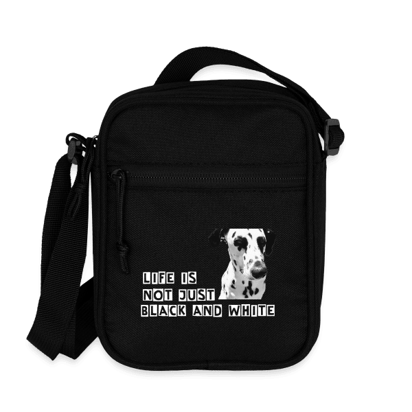 Dalmatiner Crossbody Bag – Funktionelle Umhängetasche mit Reißverschluss & verstellbarem Gurt - LiNBW. - LIFE IS NOT JUST BLACK AND WHITE