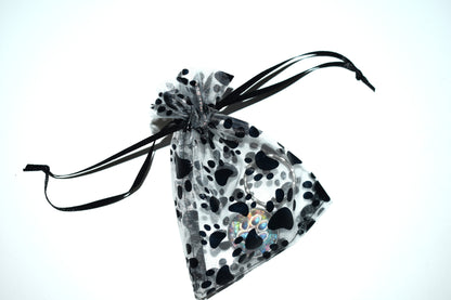 LiNBW. Schlüsselanhänger Pfoten-Abdruck bunt (mit Geschenkverpackung)