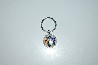 LiNBW. Schlüsselanhänger Vintage-Pfotenabdruck (mit Geschenkverpackung)