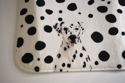 LiNBW. Türmatte mit Dalmatiner Print, 40x60cm