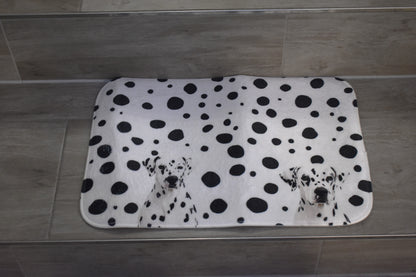 LiNBW. Türmatte mit Dalmatiner Print, 40x60cm